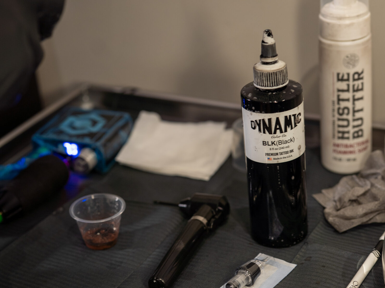 Aftercare products given to clients after laser tattoo removal at Rico Clinic